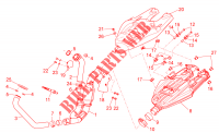 Exhaust unit for Aprilia Dorsoduro ABS 2015