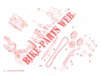 Rear cylinder timing system for Aprilia Dorsoduro ABS 2015