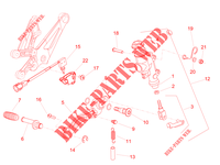 REAR BRAKE MASTER CYLINDER for Aprilia RSV4 1000 RR Euro 4 ABS 2020