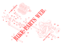 GEAR CHANGE MECHANISM for Aprilia Caponord Rally 2015
