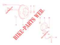 IGNITION UNIT   FLYWHEEL for Aprilia RS4 50 2T 2014