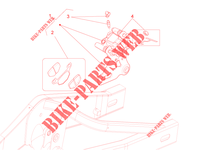 REAR BRAKE CALIPER for Aprilia RS4 50 2T 2015
