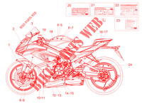STICKERS BODY 660 aprilia-motorcycle RS 2020 22