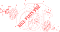 Front wheel for Aprilia RSV4 1100 Euro 5 ABS 2021