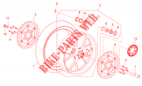 Front wheel for Aprilia RSV4 1000 APRC Factory ABS 2014