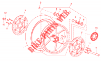 Front wheel for Aprilia RSV4 1000 APRC R ABS 2013