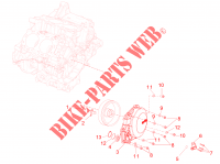 Flywheel cover for Aprilia RSV4 1000 RR Racer Pack 2015