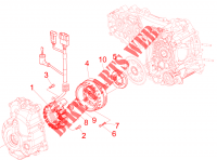 Flywheel magneto for Aprilia SR MAX 2013