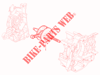 Crankshaft for Aprilia SR Motard 4T E3 2014