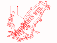 Frame/bodywork for Aprilia SR Motard 4T E3 2013