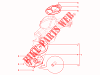 Meter combination   Cruscotto for Aprilia SR Motard 4T E3 2014