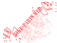 Cylinder head cover for Aprilia SRV 4T 8V E3 2013