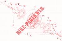 Front wheel for Aprilia SRV 4T 8V E3 2012