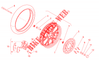 Front wheel II for Aprilia SX 2015