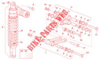 Rear shock absorber for Aprilia RXV-SXV Vdb-Merriman 2008