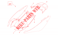 Rear body II for Aprilia Area 51 2000